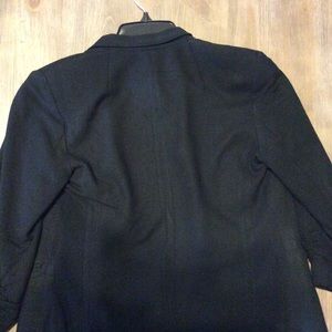 Black blazer elbow length
